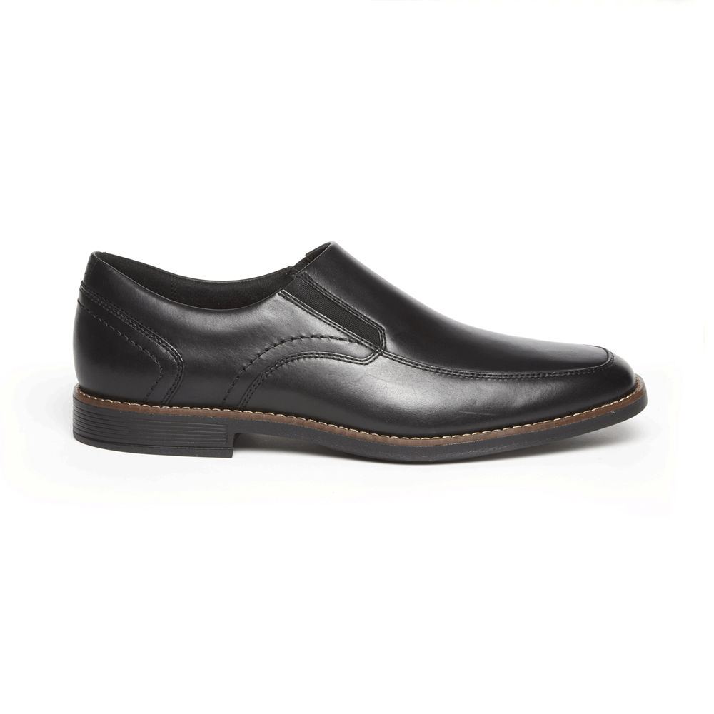 Rockport Slip-On For Mens Black - Slayter Bike Shoe - EJ5687492